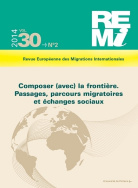 Revue Européenne des Migrations Internationales, Volume 30, n° 2/2014