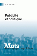 Mots. Les langages du politique, n° 98/mai 2012