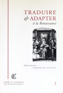 Traduire et adapter à la Renaissance