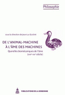 De l'animal-machine à l'âme des machines