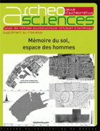 ArchéoSciences, n° 33 supplément/2009