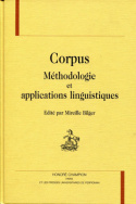 Corpus : Méthodologie et applications linguistiques