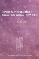 'Pour décrire un salon' : Diderot et la peinture, 1759-1766