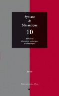 Syntaxe & sémantique, n° 10/2009