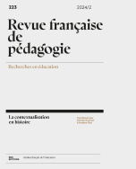 Revue française de pédagogie, n°223/2024