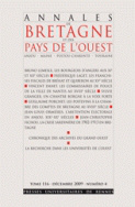 Annales de Bretagne et des pays de l'Ouest, Tome 116, n° 4/décembre 2009