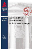 Écrits de droit constitutionnel et de science politique