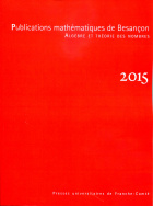 Publications mathématiques de Besançon, 2015