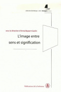 L'image entre sens et signification