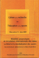 Cahiers de la recherche sur l'éducation et les savoirs, hors-série n° 2/2009