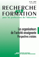 Recherche et formation, n° 56/2007