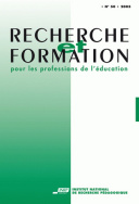 Recherche et formation, n° 50/2005