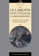 Le Lamento dans l'Italie de la Renaissance