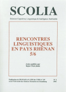 SCOLIA, n°3/1995