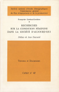 Recherche sur la condition féminine dans la société d'aujourd'hui