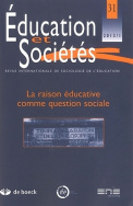 Éducation et Sociétés, n° 31/2013