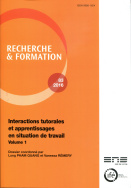 Recherche et formation, n° 83/2016