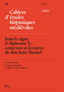 Cahiers d'études hispaniques médiévales, n°46/2023