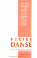 Écrire la danse