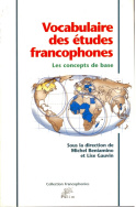 Vocabulaire des études francophones