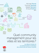 Quel community management pour les villes et les territoires ?