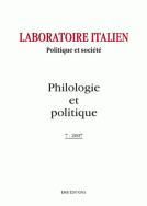 Laboratoire italien. Politique et société, n° 7/2007