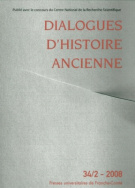 Dialogues d'histoire ancienne, n° 34-2/2008