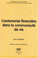 L'autonomie financière dans la communauté de vie