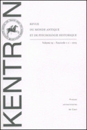 Kentron, n° 19, fascicule 1-2/2003