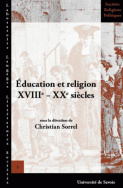 Éducation et religion, 18e-20e siècles