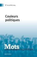 Mots. Les langages du politique, n° 105/2014