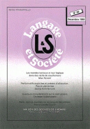 Langage et société, n° 66/décembre 1993