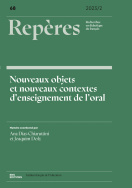 Repères, n° 68/2023-2