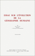 Essai sur l'évolution de la géographie humaine