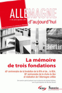 Allemagne d'aujourd'hui, n° 189/juillet-septembre 2009