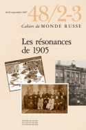 Cahiers du Monde russe, n° 48, 2-3/avril-septembre 2007