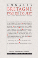 Annales de Bretagne et des pays de l'Ouest, Tome 118, n° 4/décembre 2011