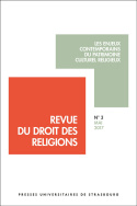 Revue du droit des religions n° 3/2017