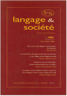 Langage et société, n° 101/septembre 2002