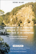 Management de la formation hôtelière et touristique en Université et en Entreprise