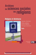 Archives de sciences sociales des religions, n° 170/2015