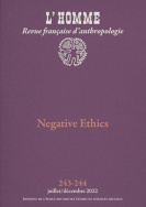 L'Homme. Revue française d'anthropologie, n° 243-244/juillet-décembre 2022