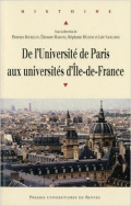 De l'université de Paris aux universités d'Île-de-France