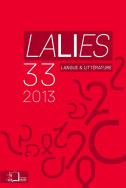 Lalies, n° 33/2013