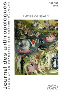 Journal des anthropologues, n° 156-157/2019