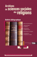 Archives de sciences sociales des religions, n° 156/2011