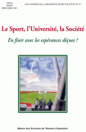 Le sport, l'université, la société