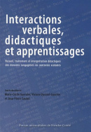 Interactions verbales, didactiques et apprentissages