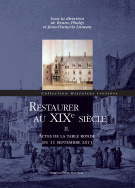 Restaurer au XIXe siècle II