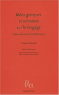 Idées grecques et romaines sur le langage